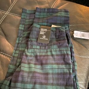 Volcom plaid pants